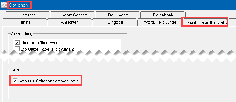 Aus XBA-Ansichten mit Excel direkt drucken