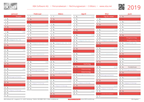 XBA Kalender 2019 DIN A4 PDF