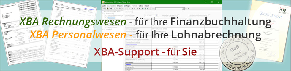 Lohnabrechnung, Finanzbuchhaltung, Support